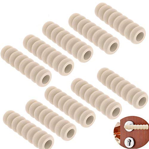 Türgriff-Schutzpuffer: für Kinder, 10 Stück, beige