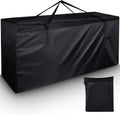 Aufbewahrungstasche – UV-Schutz, aus Oxford-Gewebe, mit Tragegriff, reißfest, 122 × 40 × 55cm, schwarz
