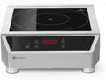 HENDI 3500W Induktionskocher mit einstellbaren Füßen, geeignet für 120-280mm Pfannen, Edelstahl
